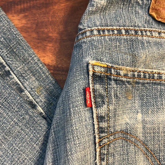 Vintage LEVI'S Slim Straight 514 W32 L34 - Picture 6 of 7